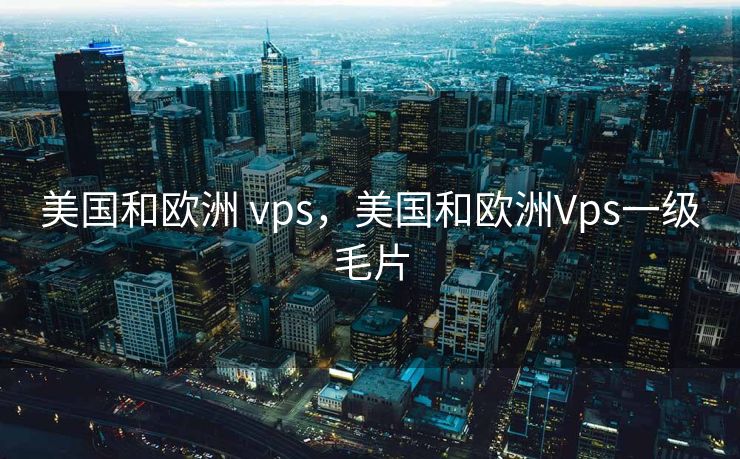 美国和欧洲 vps，美国和欧洲Vps一级毛片